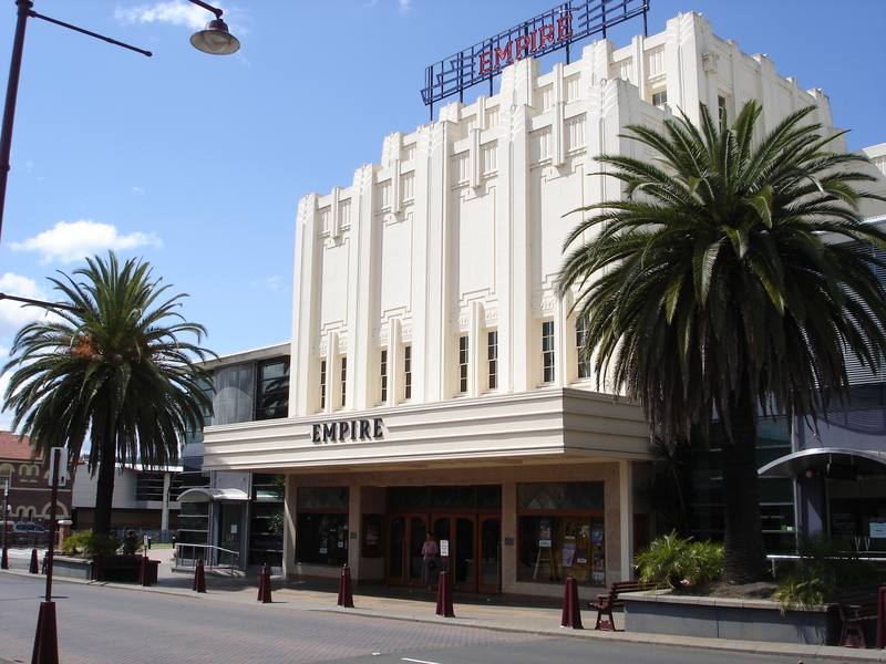 Facade of the Empire Theatre in Toowoomba